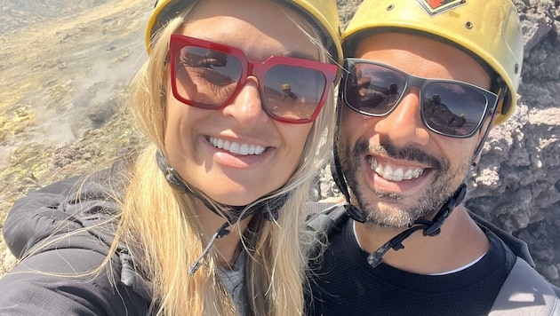 Corinna Kamper und Danilo Campisi machten ihre Liebe öffentlich. (Bild: zVg)