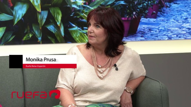 Ruefa Reise-Expertin Monika Prusa (Bild: krone.tv)