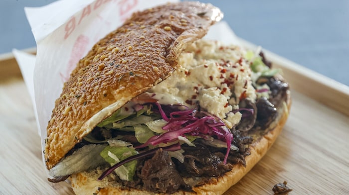 Das Steak-Kebab kostet 6,90 Euro.