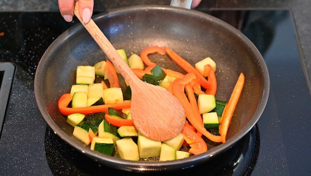 Vegane Ernährung ist auch günstiger, ist Tuschner überzeugt. (Bild: Wolfgang Spitzbart)