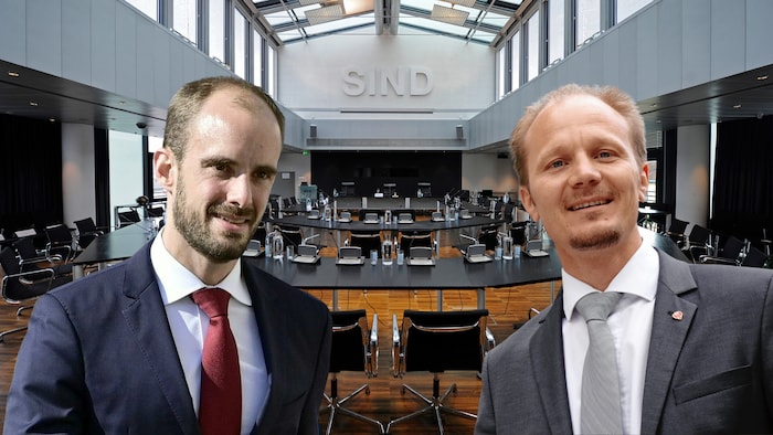 Johannes Anzengruber (right) became mayor, Florian Tursky disappeared to Vienna.