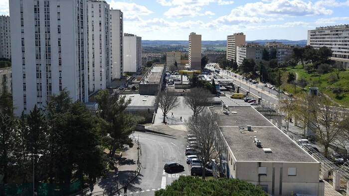 Das beliebte Viertel Pissevin in Nimes