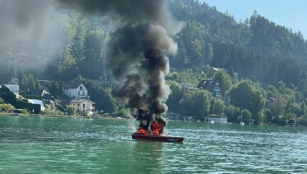 motorboot unfall wörthersee