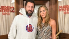 Adam Sandler und Jennifer Aniston verbindet eine besondere Freundschaft. (Bild: APA/Getty Images via AFP/GETTY IMAGES/Charley Gallay)