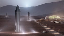 Für eine erfolgreiche Besiedelung des Mars dürften weniger Menschen nötig sein als bislang ...