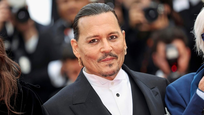 Johnny Depp bei seinem Comeback in Cannes.