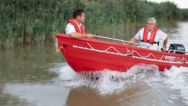 Die neuen Boote kommen auf Seen und Flüssen eingesetzt werden (Bild: LMS)