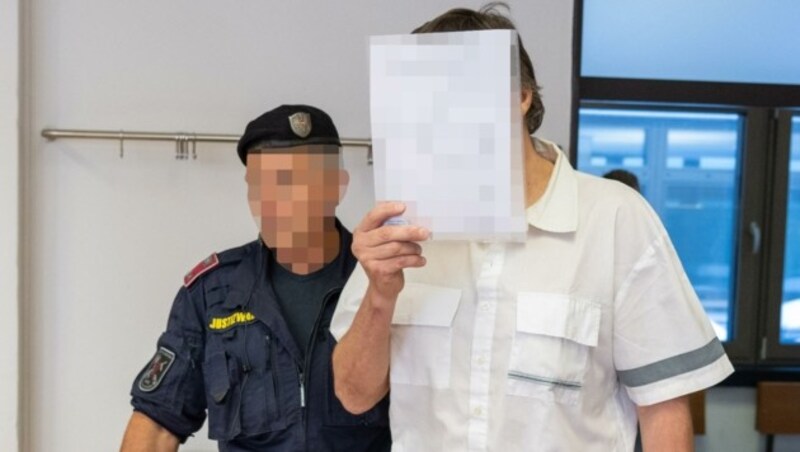 Der Verdächtige stand vor Gericht. (Bild: Liebl Daniel)
