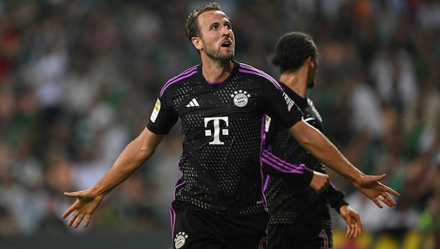 Bayern-Neuzugang Harry Kane (Bild: APA/AFP/INA FASSBENDER)
