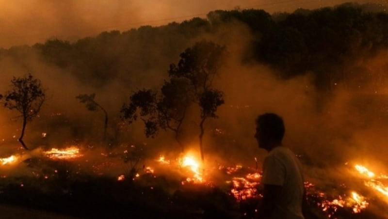 Aufnahme vom 22. August (Bild: AP)