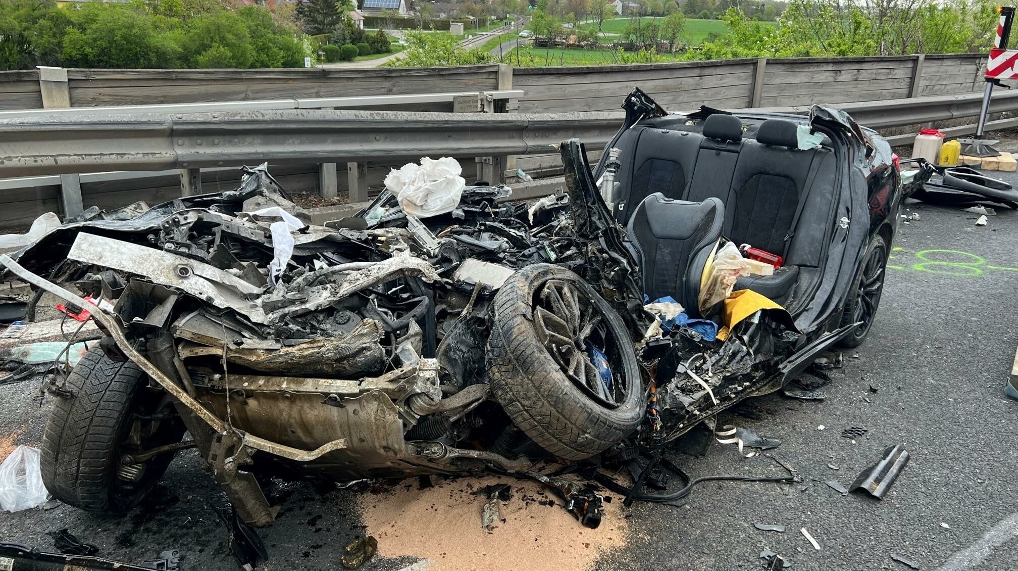 Der Crash forderte zwei Todesopfer.