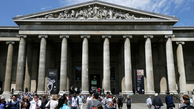 Der Skandal um Diebstähle im British Museum wird immer größer. (Bild: AP)