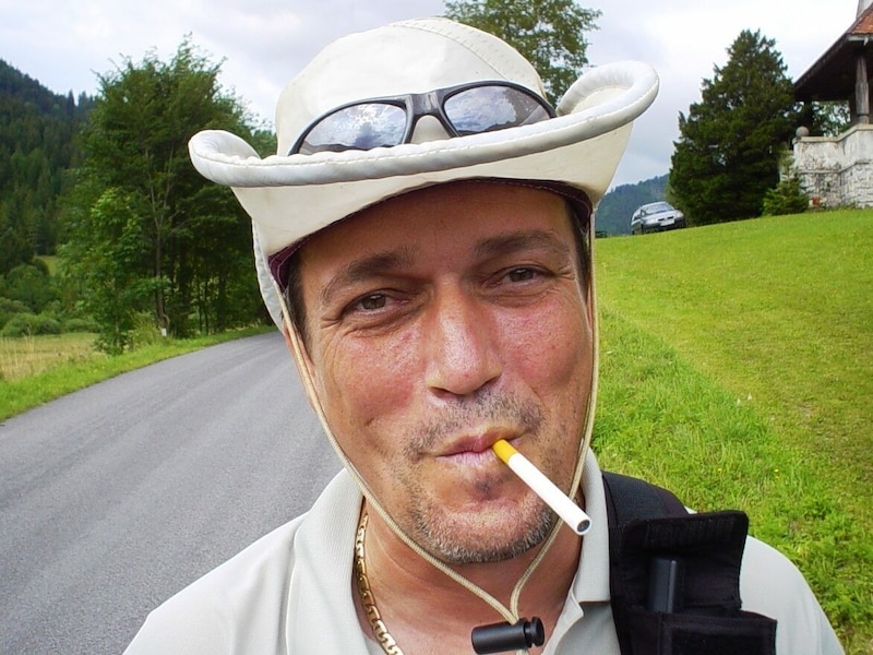 Auch zehn Jahre nach seinem Pilger-Debüt war Bernhard Karall noch cool unterwegs. (Bild: zVg)