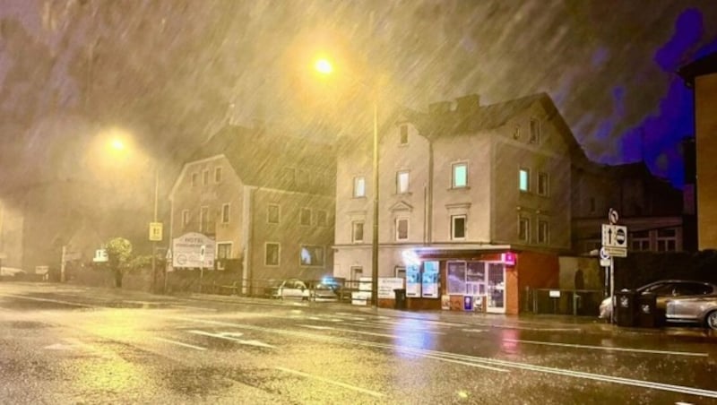 Viele Unwettereinsätze im Flachgau und in der Stadt Salzburg (Bild: Markus Tschepp)