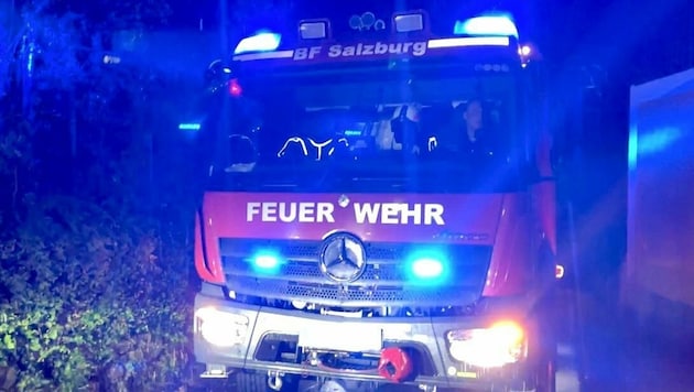 Die Berufsfeuerwehr war vor Ort.(Symbolbild) (Bild: Markus Tschepp)