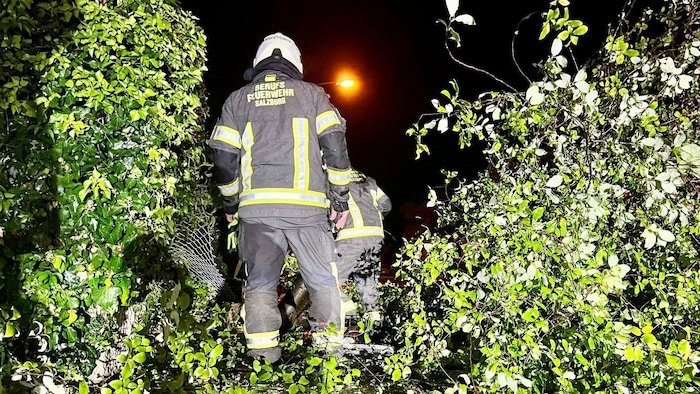 Viele Unwettereinsätze im Flachgau und in der Stadt Salzburg