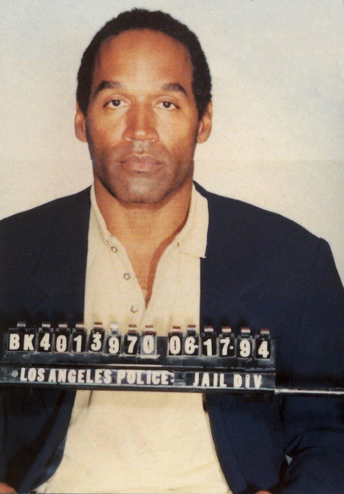 Mugshot von OJ Simpson