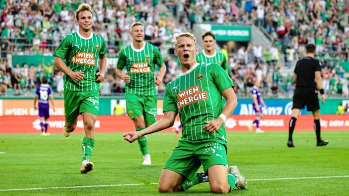 Marco Grüll traf per Elfmeter zum 1:0.