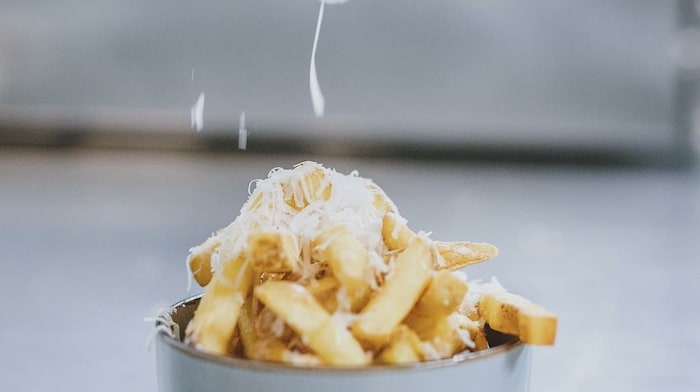 Parmesan für die Pommes Frittes