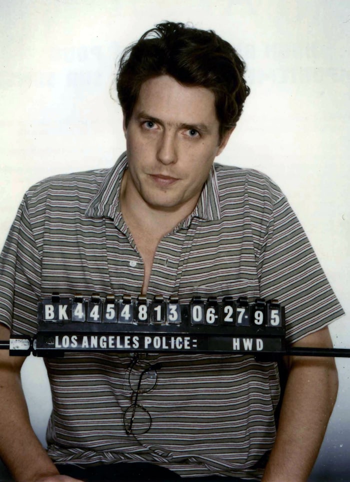 Mugshot von Hugh Grant