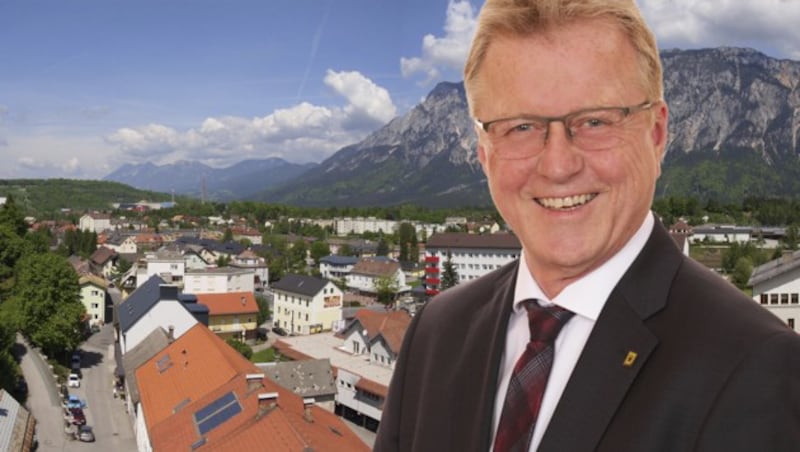 Bürgermeister Ing. Reinhard Antolitsch freut sich über die vielen positiven Entwicklungen in Arnoldstein. (Bild: zVg, Krone KREATIV)