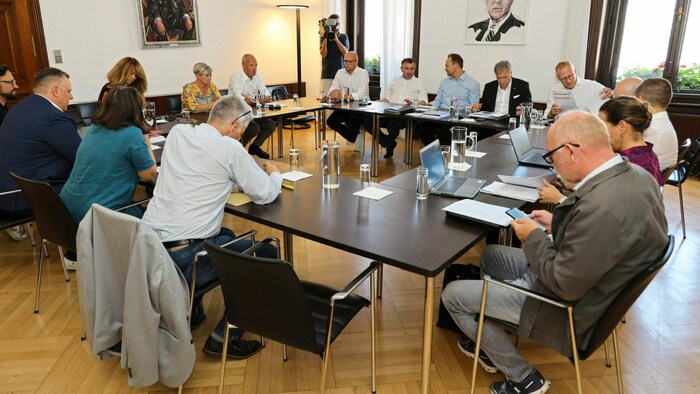 Mehr als drei Stunden dauerte das Gipfeltreffen in Graz.