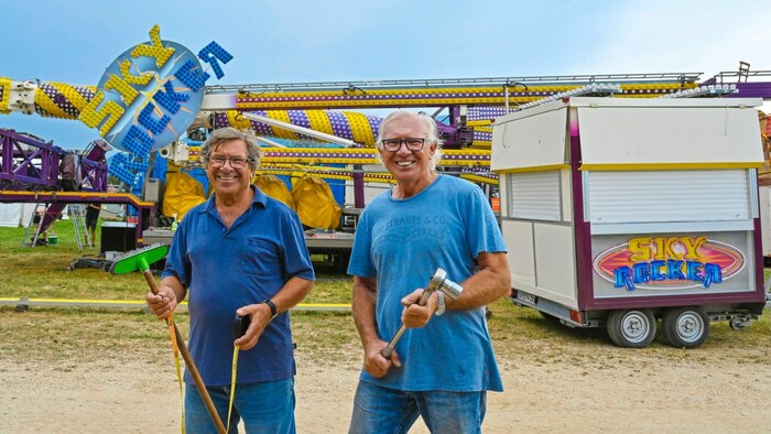 Helmut „Teddy“ Rüdiger und sein Bruder Klaus sind bereits mit ihren Eltern nach Bleiburg ...