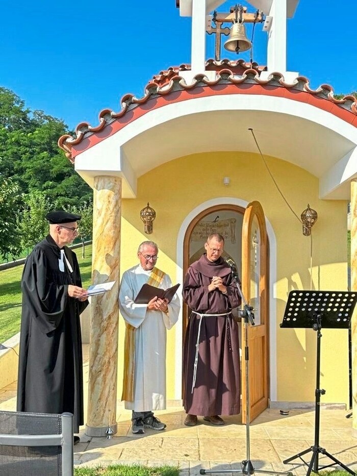 Die Kapelle wurde nun geweiht