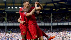 Sasa Kalajdzic wurde gegen Everton zum Matchwinner. (Bild: Peter Byrne/PA via AP)