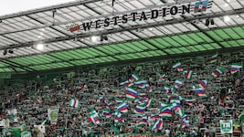 Rapid-Fans sind heute nicht erlaubt. (Bild: GEPA pictures)