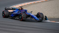 Alexander Albon zeigte im Qualifying groß auf. (Bild: AP)