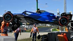 Logan Sargeant ist in Zandvoort zweimal gecrasht.