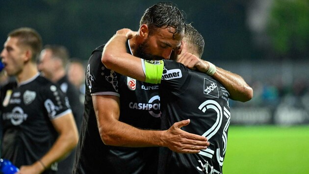 Die Altacher möchten am Samstag in Linz im ersten Bundesliga-Duell mit den Blau-Weißen jubeln. (Bild: GEPA pictures)