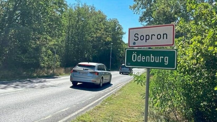 Bei einer wilden Verfolgungsjagd der ungarischen Polizei auf der Landstraße nach Sopron ist der ...