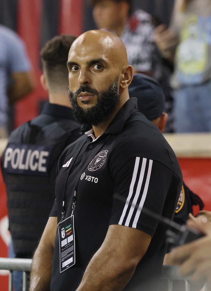 Dieser ehemalige US-Soldat ist Messis Bodyguard: Yassine Chueko