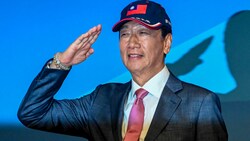 Foxconn-Gründer Terry Gou will als Präsident „Frieden über die Taiwanstraße bringen“. (Bild: AFP)