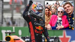 Selfie mit der Oma für Zandvoort-Sieger Max Verstappen (Bild: APA/AFP/JOHN THYS, Instagram/f1)