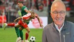 ÖFB-Teamspieler Konrad Laimer schaffte es in den bisherigen beiden Bundesligaspielen nicht in die Startelf bei Bayern München. Sky-Reporter-Legden Uli Köhler (re.) macht dem Salzburger aber Hoffnungen. (Bild: Krone KREATIV, CHRISTOF STACHE/AFP, Franz Hollauf)