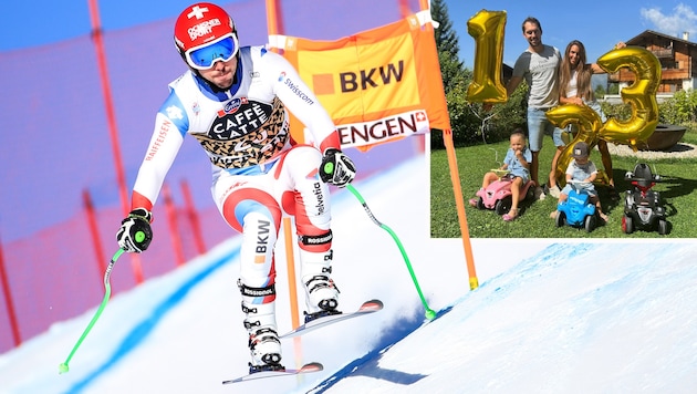 Ex-Skistar Carlo Janka wird zum dritten Mal Papa. (Bild: GEPA, instagram.com/carlojanka)