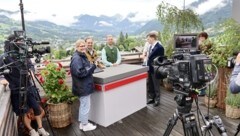 Am Set in Kitzbühel bei „Bares für Rares“ (Bild: Birbaumer Johanna)