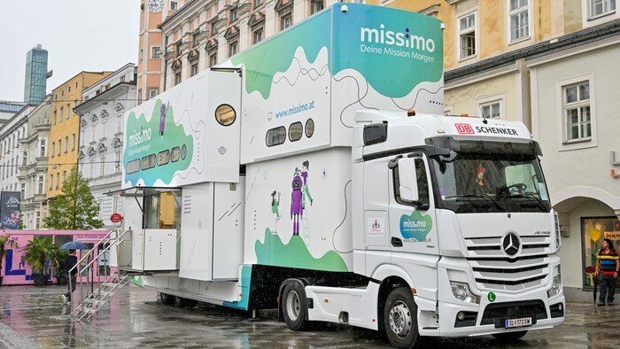 Der Truck geht ab Ende September auf Tour.