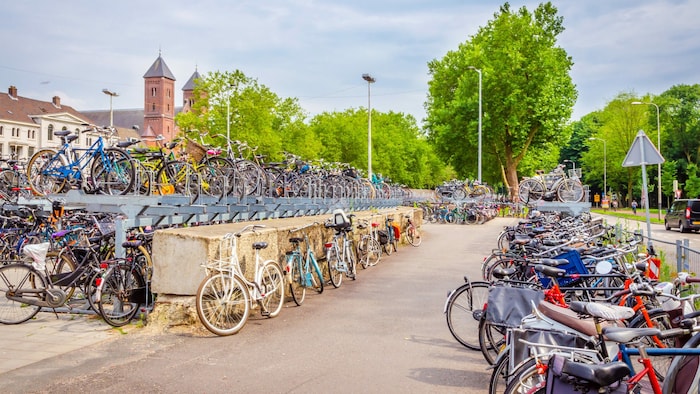 Utrecht in den Niederlanden gilt als Fahrradparadies, doch laut Fallast gibt es auch dort ...