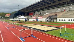 Das ASKÖ-Stadion in Eggenberg wird aktuell von 40 bis 45 Vereinen genutzt - auch von der Leichtathletik, für deren Anlagen viele Förderungen geflossen sind. (Bild: Jauschowetz Christian)