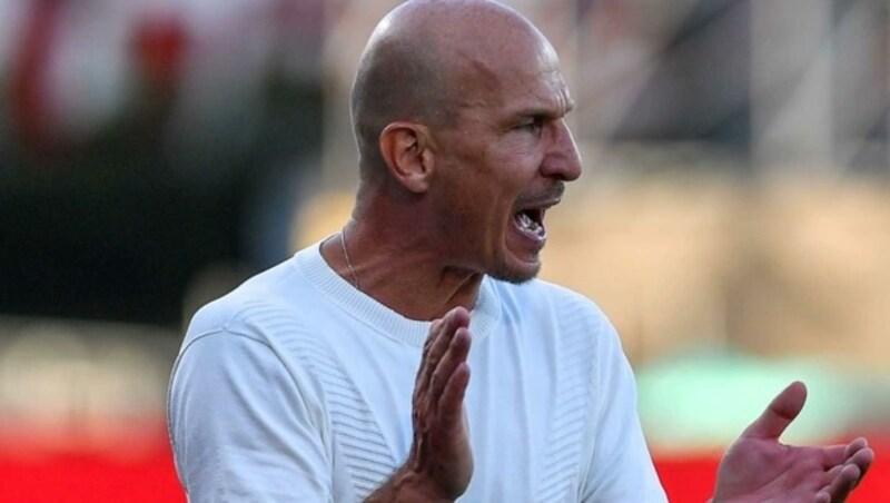 Trainer Gerhard Struber hofft auf ein Duell mit dem FC Bayern rund um Neo-Sportdirektor Christoph Freund. (Bild: GEPA pictures/ Avni Retkoceri)