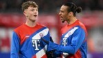 Paul Wanner (li. neben Leroy Sané) (Bild: AFP)