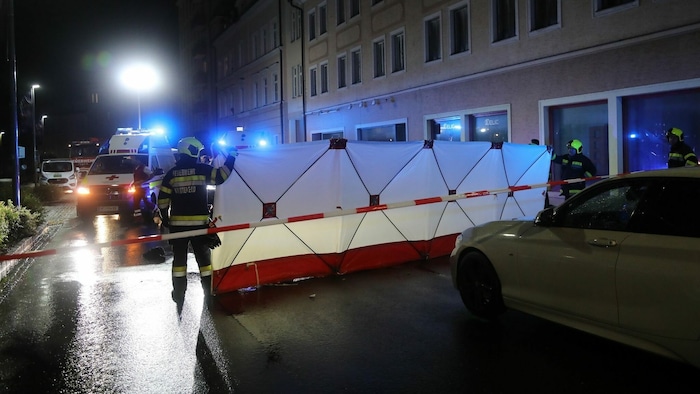 Die Unfallstelle in Knittelfeld