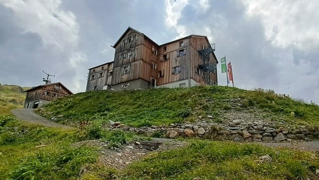 Die Neue Heilbronner Hütte ist eine der höchst gelegenen Hütten in der Verwallgruppe. (Bild: rubina bergauer)