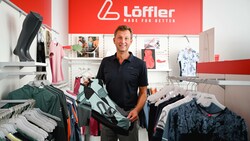 Löffler-Geschäftsführer Otto Leodolter freute sich 2022/23 mit 33,99 Millionen Euro über den besten Umsatz aller Zeiten. (Bild: Markus Wenzel)