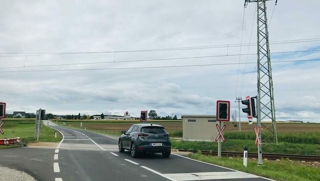 An diesem Übergang bei Draßburg geschah das Unglück. (Bild: Petra Klikovits)