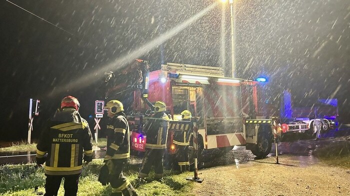 Drei Feuerwehren waren am Abend im Einsatz.